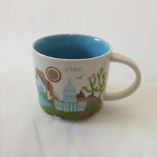 Starbucks Utah You Are Here Coffee Tea Handle Mug Ceramic Letter Print Round picture