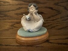 Lladro Angel Heavenly Chimes 5723 with Base Good Condition picture