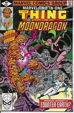 Marvel Two-in-One #61 Thing Moondragon High Evolutionary Her Mark Gruenwald picture