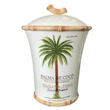 Certified International Beth Yarbrough Palm Island Large Canister with Lid picture