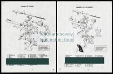 1987 COLT Model P, G, K, Q  Frame Revolver  6-page Parts List picture
