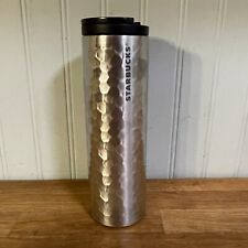 Starbucks 2012 Hammered Steel Insulated Tumbler picture