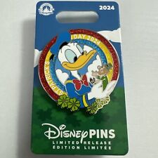 Disney Parks Limited Release St. Patrick’s Day Donald Duck Pin Brand New picture