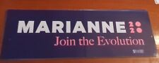 Marianne Williamson For President 2020 Bumper Sticker Political Official Union picture