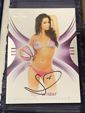 2014 BenchWarmer Syd Wilder #72 Autograph picture