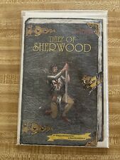 THIEF OF SHERWOOD #1 SIGNATURES BY BROUGHTON AND GLANZMAN + REAL PICTURE OF BOTH picture