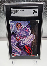 2012 UD Marvel Premier Magneto Card #44, SGC 9 MT, 121/199 Limited picture