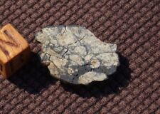 Nice Shocked Chelyabinsk (LL5) meteorite crusted end cut - 4.0 g picture