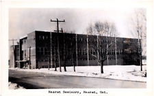 Université de Hearst College Seminary Ontario Canada 1950s RPPC Postcard Photo picture