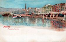 NAPOLI - Marinella Al Carmine Postcard - Naples - Italy - udb (pre 1908) picture