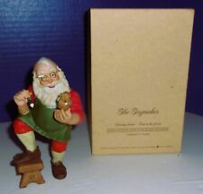 Pre Owned New Hallmark The Toymaker Painting Santa 1st in Series 1986 picture