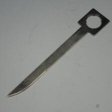 Cartier Sterling Silver Letter Opener Knife with Magnifying Glass picture