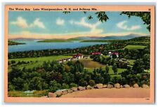 1955 The Weirs Bay Lake Winnipesaukee NH And Belknap Mts. Vintage Postcard picture