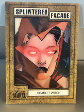 2024 UD Fleer Marvel Flair Splintered Facade  SF-21 Scarlet Witch SP picture