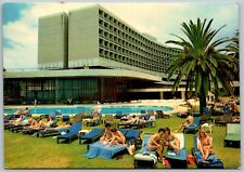 Madeira Portugal 1970s Continental Size Postcard Casino Park Hotel Pool picture