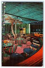 1974 The Purple Tree Motel Interior Bar Scene Tampa Florida FL Posted Postcard picture