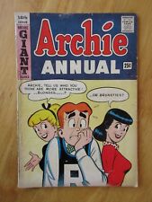 ARCHIE ANNUAL #14 (1962/25¢ Squarebound Giant) Great Cover Bright & Colorful picture