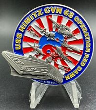 U.S Navy USN USS Nimitz (CVN-68) Operation Red Dawn Military Challenge Coin picture