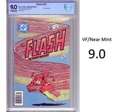 Flash #316 NS - Flash fights Heat Wave and Goldface CBCS 9.0 - Brand New Slab picture