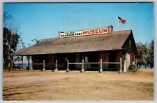 MISS OLD French / SPANISH FORT MUSEUM PASCAGOULA KREBS LAKE C.1955 REAL PHOTO picture