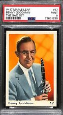 1959 V417 Maple Leaf The Sax Set #17 Benny Goodman PSA 9 MINT 6711 picture