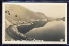 VTG Postcard EKC 1930-1950, Real Photo, Blue Lake, Grand Coulee Washington RPPC picture