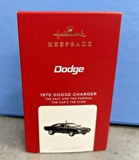 HALLMARK 1970 DODGE CHARGER THE FAST AND THE FURIOUS CAR METAL ORNAMENT 2021 picture