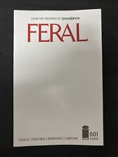 Feral #1 (Image 2024) 1st Print Blank Variant * Trish Forstner, Tony Fleecs * NM picture