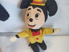 Vintage 1966 Walt Disney Productions Mickey Mouse Plush Doll Woolkin  Japan picture