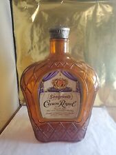 Vintage Seagrams Crown Royal Plastic Display Bottle (18.5” X 13