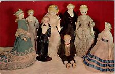 Milan, OH Collection of Dolls at Milan Historical Museum Vintage Postcard A799 picture