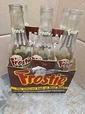 Vintage 6 Pack  Frostie Root Beer,  10 oz. Glass Bottles Original Cardboard Box picture