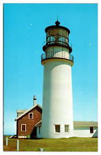 Vintage Highland Light, North Truro, Cape Cod, MA Postcard picture
