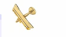 Albatros DIII  Pin Badge ave.25mm finished with 22 carat gold plate aeroplane  picture