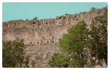Vintage Puye Ruins Santa Fe New Mexico Postcard Native American Unused Chrome picture