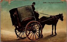 c1910 IRELAND COUNTY CORK THE JINGLE OR COVERED CAR POSTCARD 36-190 picture