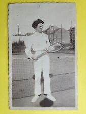 cpa POST CARD PHOTO tennis season 1926 Emile STEKKÃ£ LAMBERT picture