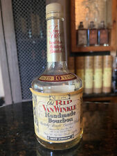 Old Rip Van Winkle Pappy 10 Year SQUAT Bourbon Bottle Empty w/Screwtop unrinsed picture