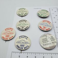 Jaffrey New Hampshire Lot Jubilee Days Button Pin  picture