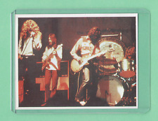 1972 Led Zeppelin  72 Daily Express Rare  Rookie RC Card. Nrmnt-mt picture