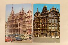 Old Market Place Brussels Belgium Postcards - Unposted picture