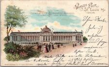 1904 ST. LOUIS WORLD'S FAIR Postcard U.S. Government Building Hesse Envelope Co. picture