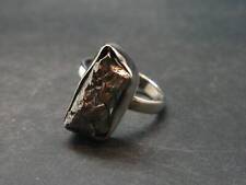Meteorite Campo Del Cielo Silver Ring From Argentina - 5.24 Grams - Size 7 picture