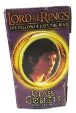 NIB Vintage 2001 Lord Of The Rings  Frodo the Hobbit Glass Goblet Lights Up  picture