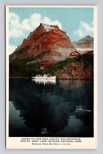 Postcard Going-To-The-Sun Chalet Glacier National Park, Vintage L2 picture