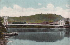 Postcard Suspension Bridge Warren PA  picture