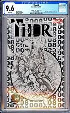 Thor 8 CGC 9.6 3941127009 Jane Foster New THOR Phantom Sketch 300 Variant picture