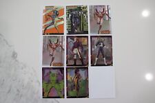 8x 1995 Animated WILDC.A.T.s Foil-Etched Animation Cells Insert Chase Card Lot picture