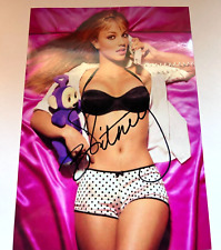 Britney Spears Hand Signed Sexy 7x5