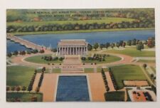 Lincoln Memorial Mirror Pool Arlington National Cemetery Potomac Washington DC picture